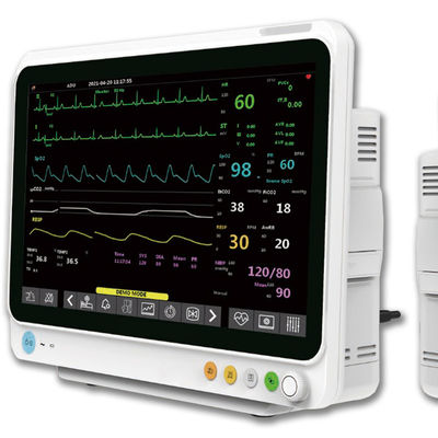 quality  ICU 12.1 Inch Touchable LCD CE Plug-in Patient Monitor Multiparameter Bedside ICU factory