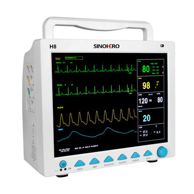 quality  Monitor For This Patient Certified Emergency Medical Equipment Vital Sign Monitor CE ISO Approved Medical Portable Multi Parameter Patient Monitor factory