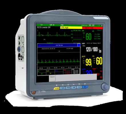 Bedside/ICU Sinnor SNP9000N 12 Inch Touch Screen Multi Parameter Hospital Patient Monitor